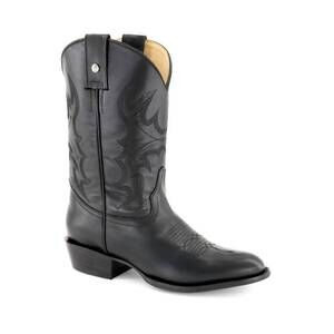 NEW FORASTERO men's leather cowboy boots in black